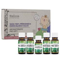 Aromaterapia pre deti - sada 100% prrodnch terickch olejov