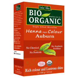 Bio ORGANIC Henna Hair Colour AUBURN 100 g