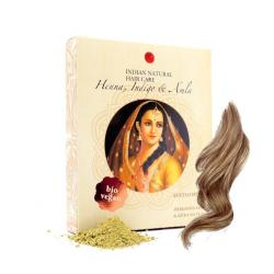 Indian Natural Hair Care - HENNA, INDIGO & AMLA - svetlohned farba na vlasy 200 g